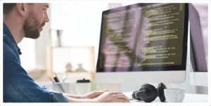 coding session focused programmer